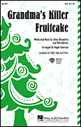 Grandma's Killer Fruitcake Two-Part choral sheet music cover Thumbnail